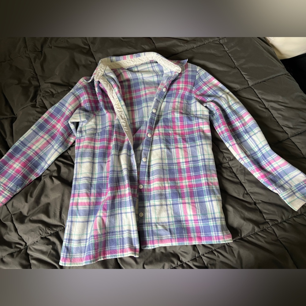 Riders by Lee Pastel Plaid Shirt